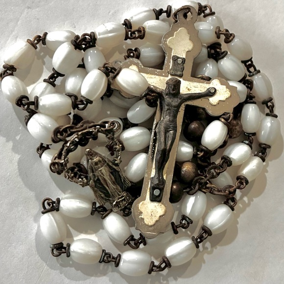 ROMA ITALY VINTAGE ROSARY - Picture 1 of 12